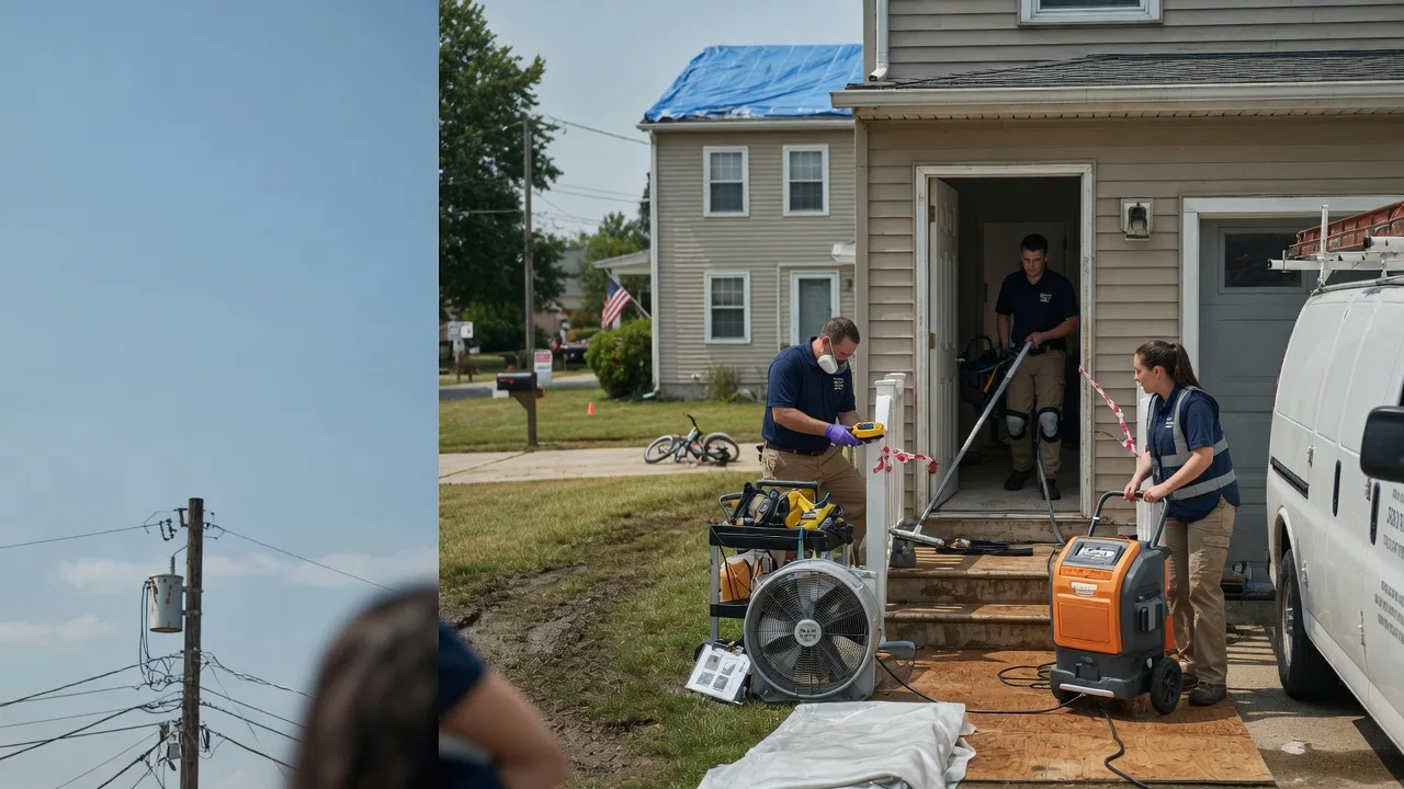 Water Damage Repair in Bridgeport, IL near me